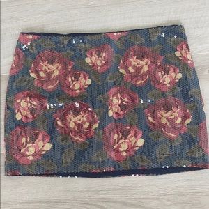 Abercrombie and Fitch Mini Sequence Skirt